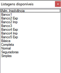 Processos Lista Impressao