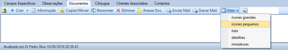 Cliente Documentos Vista