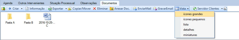 Area Processo Outros Campos Documentos Vista Grande