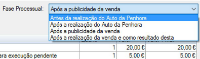 Calculadora Execucao Fase