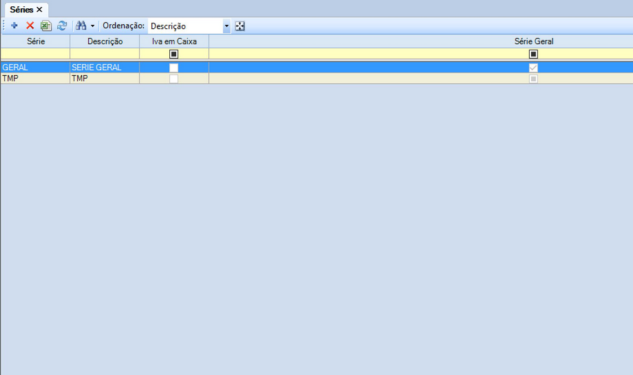 Faturacao Series Geral