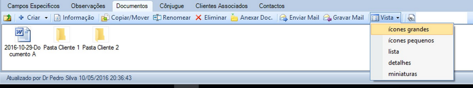 Cliente Documentos Vista Grande