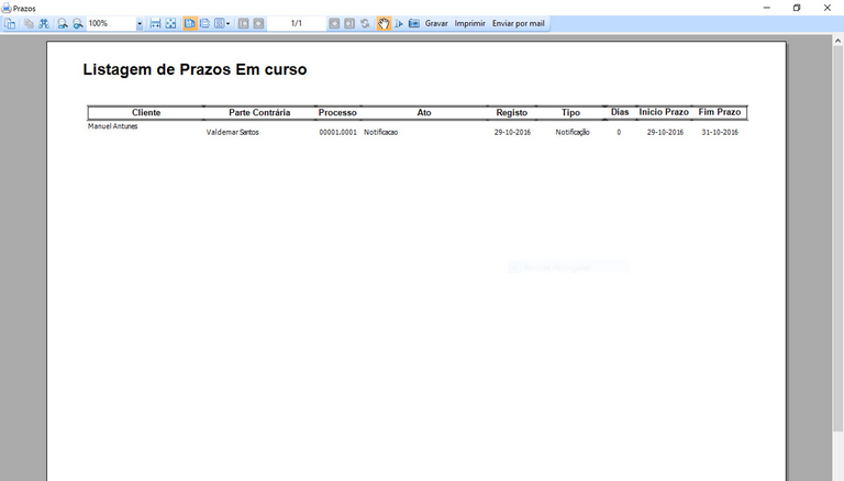 Prazos Impressao
